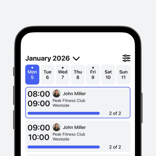 Calendar feature